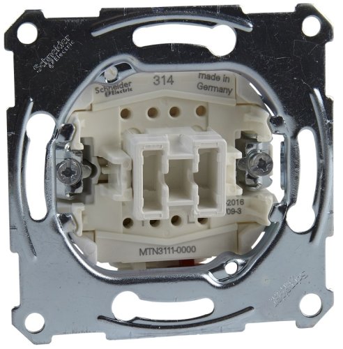 Выключатель без накладки без рамки Schneider Electric Merten System M 1-кл. 1 п. фото Выключатель без накладки без рамки Schneider Electric Merten System M 1-кл. 1 п. картинка